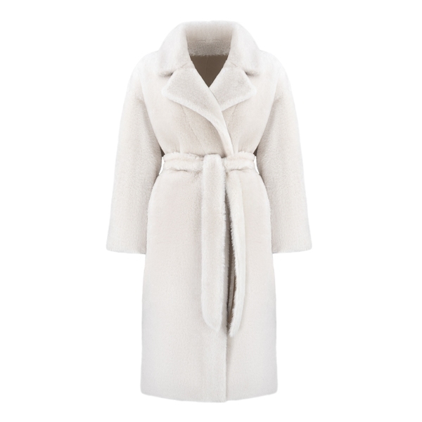 Дубленка из натуральной овчины, английский ворот, двусторонняя KEY TALER